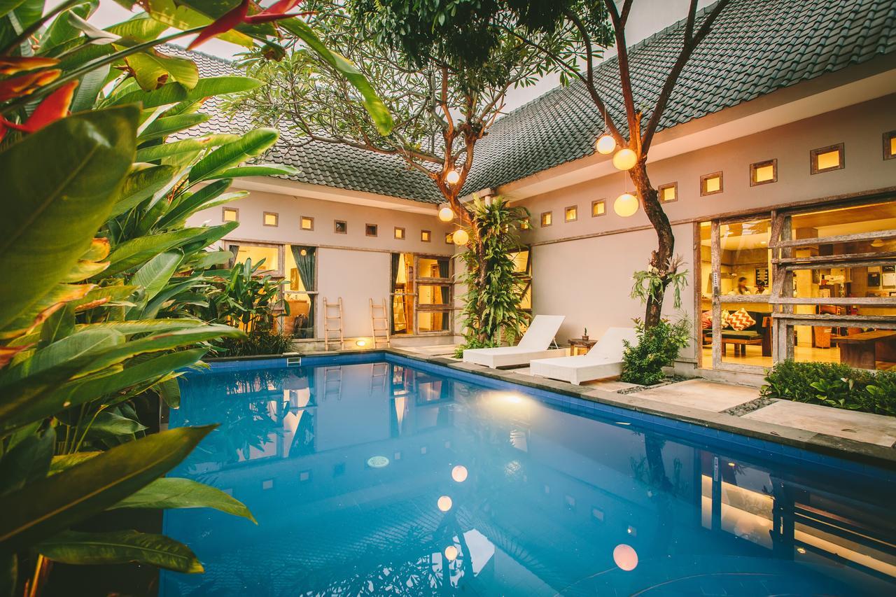 Lokal Bali Hostel Kuta Lombok Exteriör bild