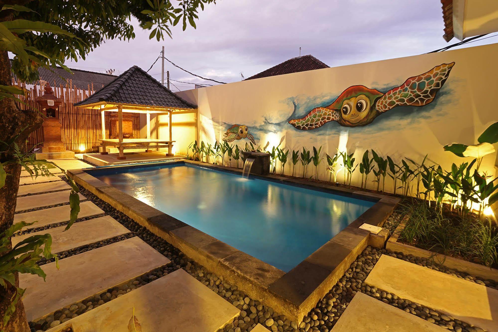 Lokal Bali Hostel Kuta Lombok Exteriör bild